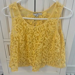 Forever 21 Lace Crop Top